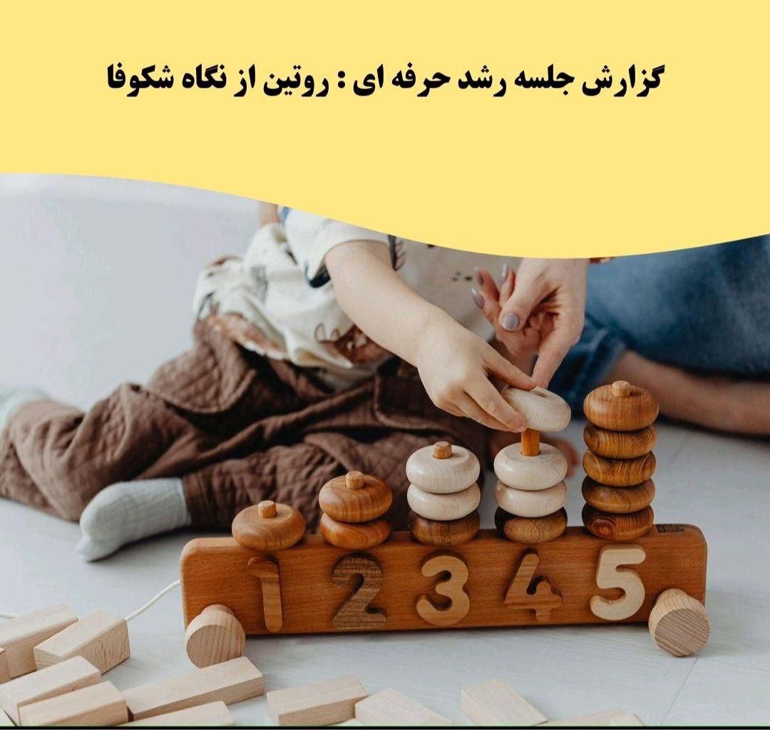 دانلود گزارش رشد‌حرفه‌ای با موضوع روتین